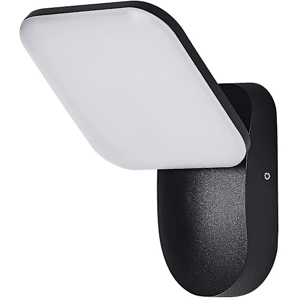 12W LED Vægskinne Indendørs Udendørs Huat Nedhængt Vægskinne Moderne LED Vandafvisende IP65 Aluminium Vægskænke til Stue Trappe Gang Have (Sort