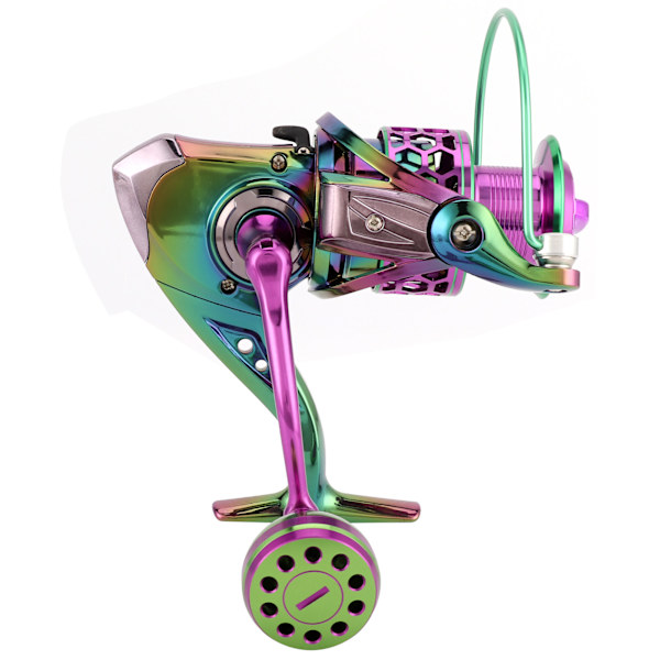 Antikorrosions Metal Spinning Reel 9+1BB Venstre Højre Udskiftelig Høj Hastighed Fiskehjul (5000)