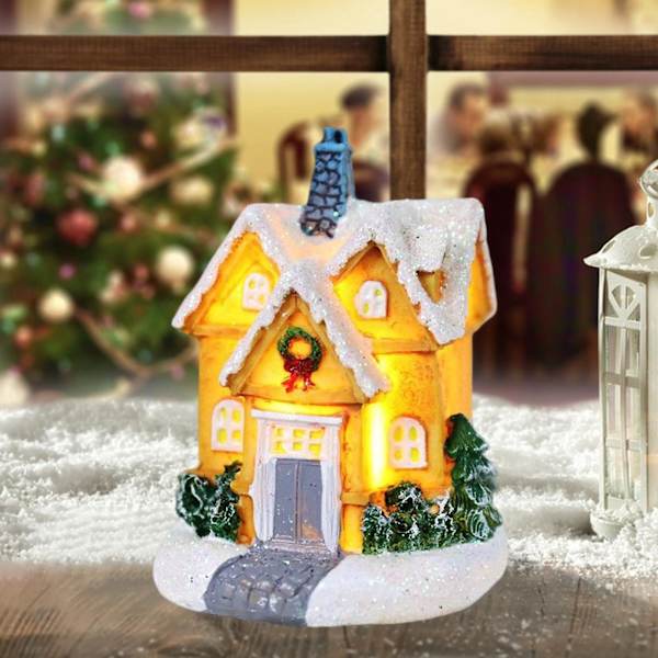 Julscen By Figurin Kollektion för Bordsdekoration--