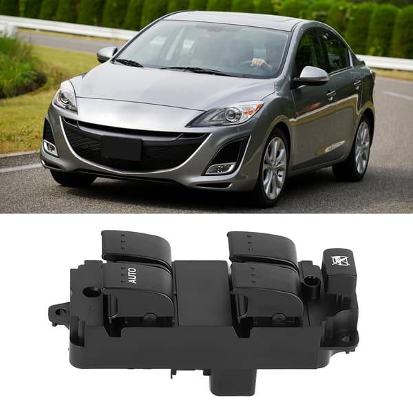BP1E-66-350 Bil Front Førerside Vindueskontrolkontakt Til MAZDA 3 2004-2010