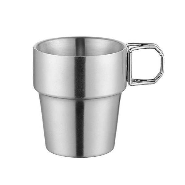 Rostfri stålkopp Utomhus Dryckesvaror Vattenkopp för Picknick Kaffekopp