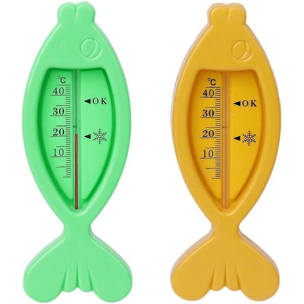 Fiskformad vattentermometer för exakt badtemperaturkontroll - Perfekt för spädbarn, småbarn och barn