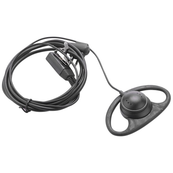 2-Pin Avancerat D-Format Clip-Öra Ptt Headset Hörsnäcka Mikrofon kompatibel med Motorola 2-Vägsradio GP88S GP300 GP68-B3