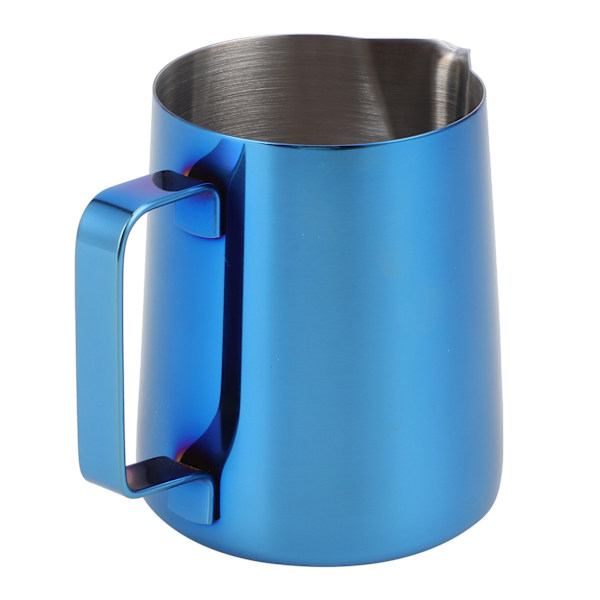 Kaffe Art Pitcher Latte Melkeskummende Kopp Krukke Kaffe Lagingsverktøy Tilbehør uten Skala 350ml Blå