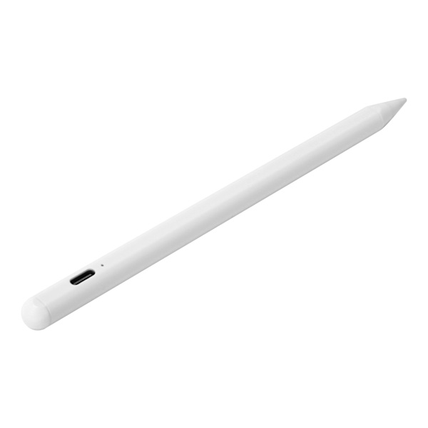 Aktiv kapacitiv styluspen med anti-mistouch touch-maling pen stylus med Type-C-kabelk11 hvid