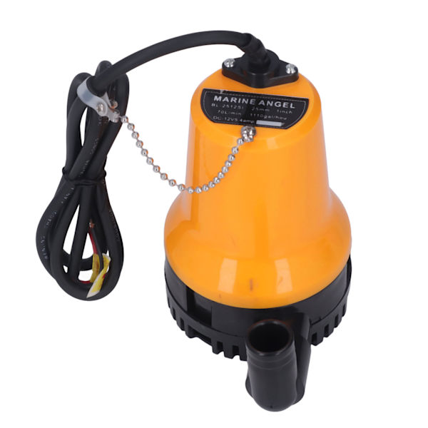 Dykpumpe Lænse Mini 70L/min 5400rpm 45W 4m Lift DC 12V til Fisketankbåd