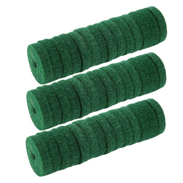 180 ST Green Pure Wool Piano Keyboard Filtpad Rund musikinstrumenttillbehör