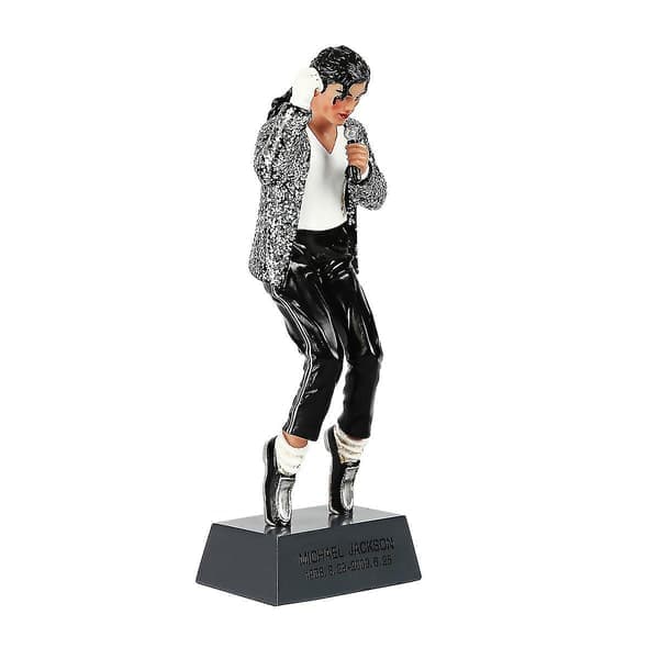 Michael Jackson Dansende Syngende Figur Utsøkt Statue Dekorasjon