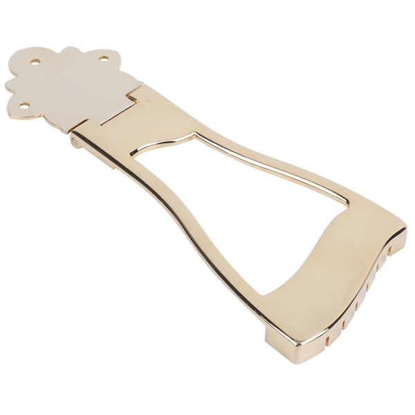 Bridge Tailpiece Golden for Hollow Jazz Archtop Guitar Musical Instrument Accessories