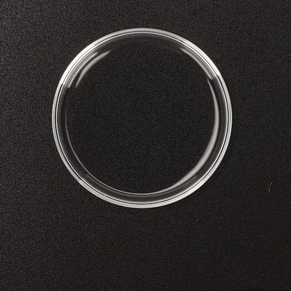 Klockglas Kristallins Vattentät Allmän Enkel Utbytbar Plast Akryl Klockersättningsdelar 30mm till 33.5mm 33x5.0x1.5