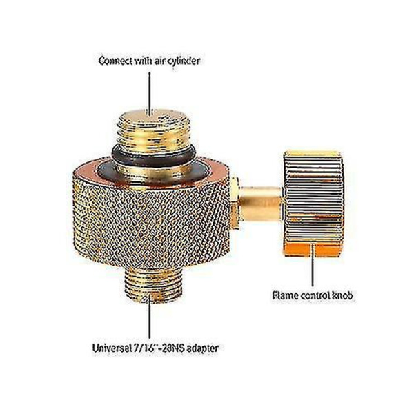 Adapter för gascylinderkonverter för utomhusspis