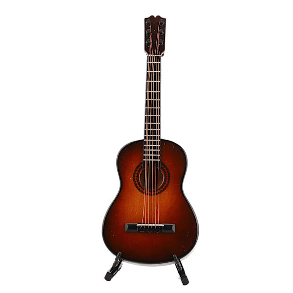 Miniatyyrikitaramalli, hieno bassopuusta valmistettu minielectrokitaran koti-instrumenttikoristeluun, 7,9 tuumaa