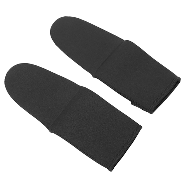 3mm dykkersokker - Neopren vandsko med fuld ankelbeskyttelse - Anti-slip strandsokker til svømning, dykning og vandsport - Sort - L