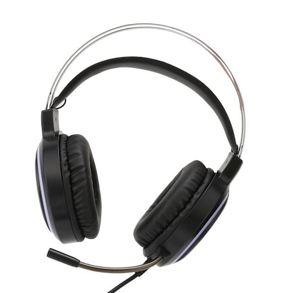 Gaming Headset G12 Stereo 7.1 Virtuell Surround Sound Datamaskin Spillmaskinvare med Mikrofon for PC Bærbar PC Svart