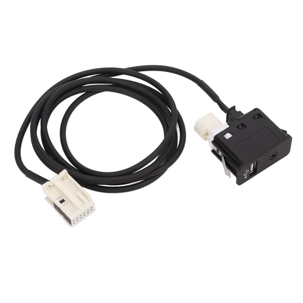 Bil AUX USB Switch Kabel Ledningsnet Stik Slidstærk Erstatning til 3 Z Serie X5 X6