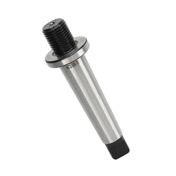 MT2‑5/8‑16 Drill Chuck Arbor Manganstål Herdet Morse Taper Flat Tail Gjenge Drill Adapter