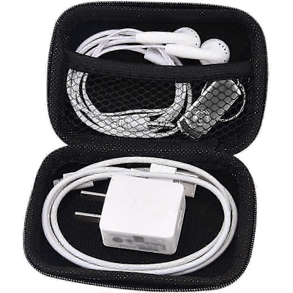 Høretelefon Etui Øretelefon SD TF Kort USB Flash Disk Opbevarings Etuier Taske, 6 Stykker