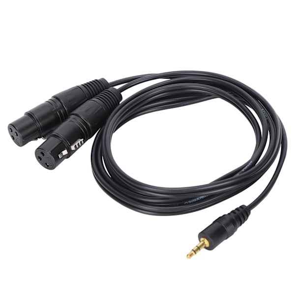 JORINDO Dobbel XLR Hunn til 3,5 mm Y-Splitter Kabel XLR Hunn til 1/8 Tommer Jack Kabelledning