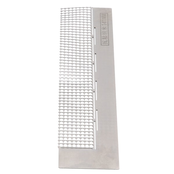 Enkeltrækket punkt diamantlineal harpiks DIY håndlavet diamantmaling Fix Tool Accessories (400 huller Single Row Point Diamond Lineal)