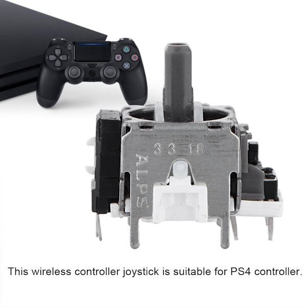 5 stk/sett 3D-kontroller Joystick Analog sensormodul erstatning for PS4