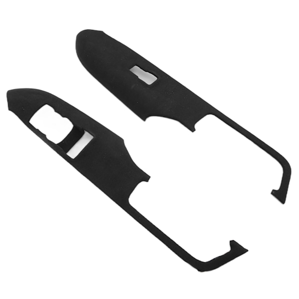 Dörrfönsterlyftströmbrytarpanel Trim Roughout Ersättning för Ford Mustang 2015‑2021 LHDBlack