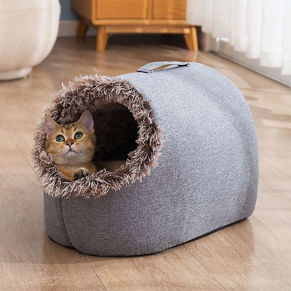 1 Styck Kattsäng, Mjuk Kattsäng, Djurbädd för Katter och Valpar (52cmx38cmx30cm)