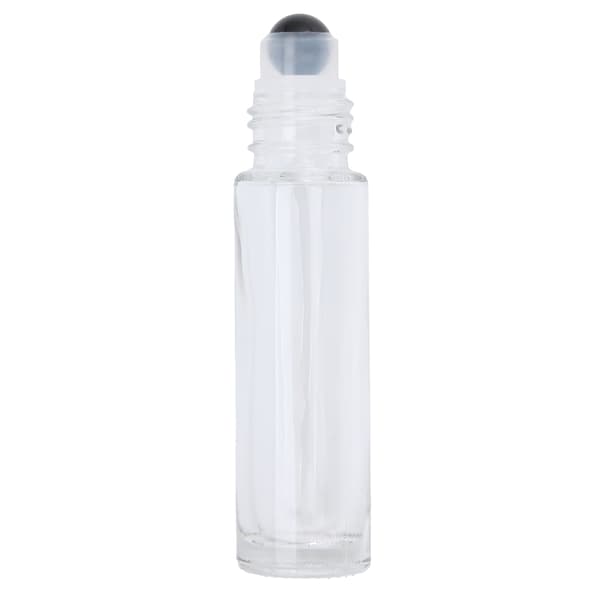 Eterisk oljerulleflaska Resa Bärbar Roll on Flaskor Tillbehör för Hälsovård 10ml Obsidian