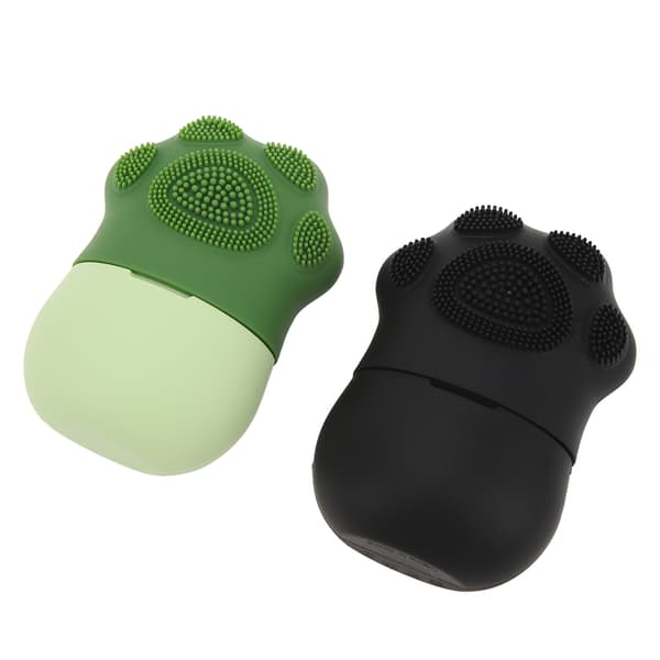 2PCS Ice Cube Roller Massager Kattkloform Återanvändbar Massage Silikonisform