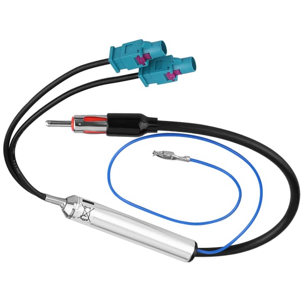 Bilradio Stereo Antenne Adapter Dobbelt Fakra til Han Din Kabel til Audi Skoda
