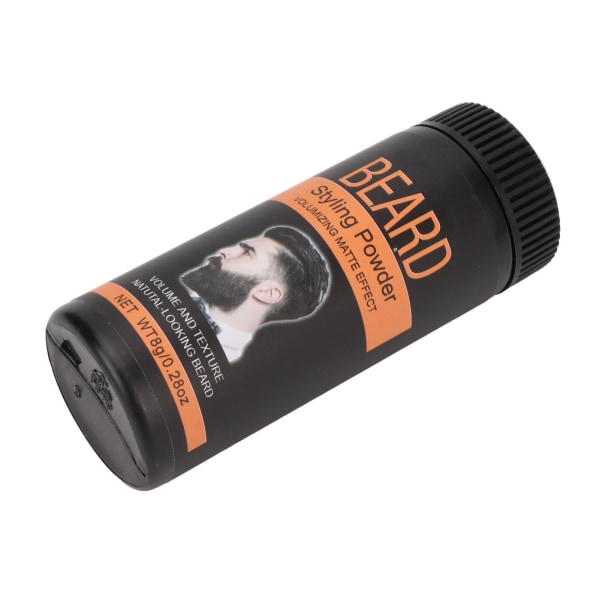 Beard Fluffing Powder Lättviktsvolymgivande Mattifying Beard Styling Powder för män manlig