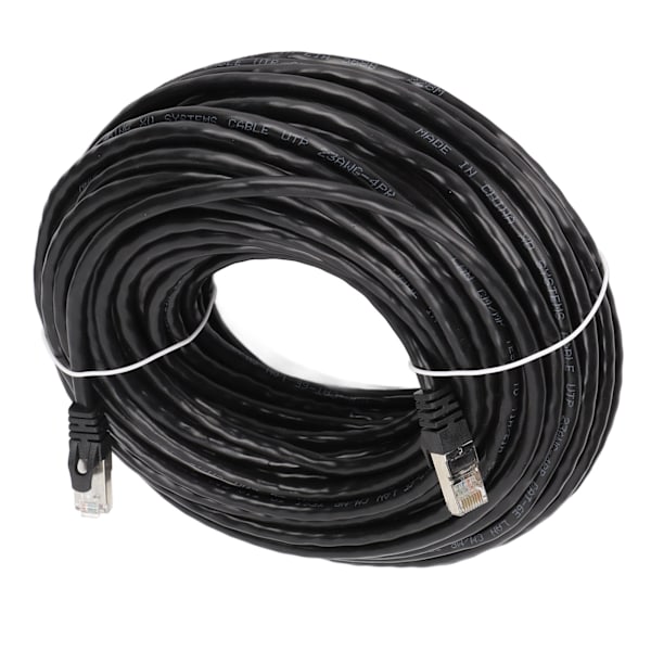 Cat 6 Ethernet-kaapeli EMI-suojaus Pieni paluuhäviö 10 Gbps nopea RJ 45 -liitin Internet-johto PC:lle 30 metriä