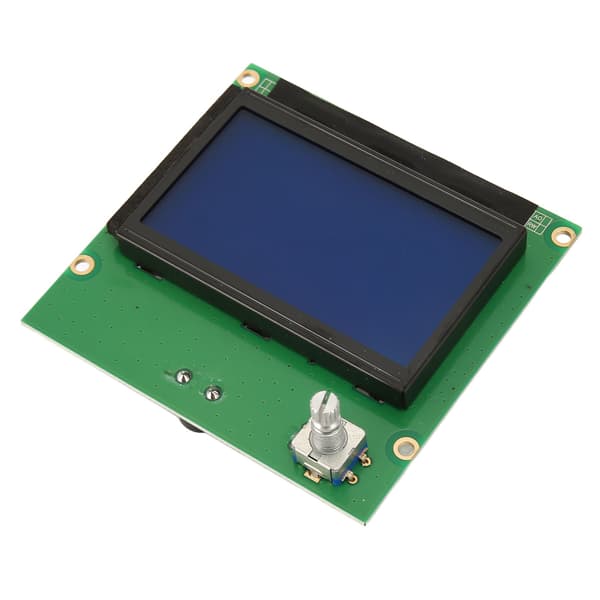 LCD-skjerm for 3D-skriver med båndkabel for Ender 3-serien DIY LCD-kontrollmodul