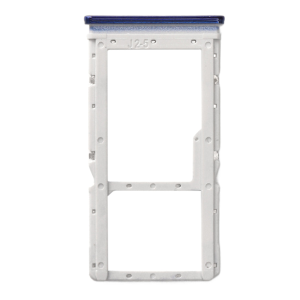 Simkortsbricka Set Plastborste Utmatningsstift Lagringskorthållare Smartphone Tillbehör för Redmi Note 8 Pro Blue