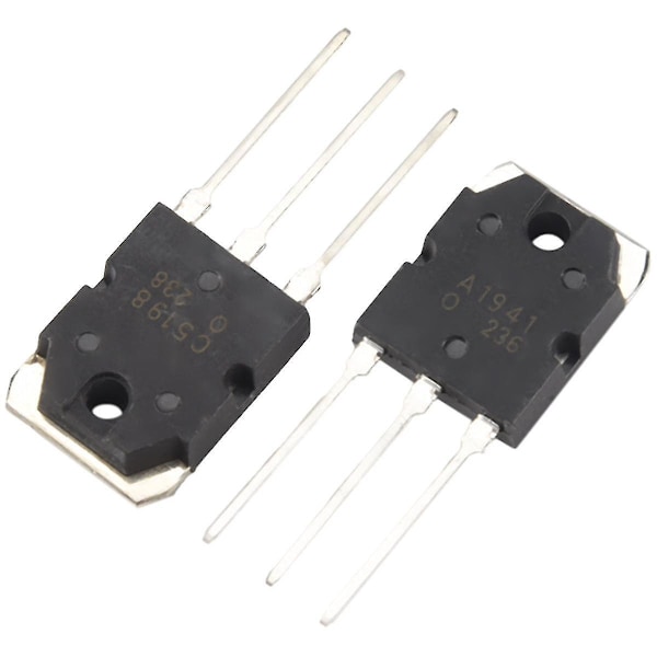 Pari A1941 + C5198 10A 200V Tehovahvistin Piitransistori-B10