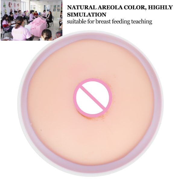 Kvinner Brystmodell Elastisk Silikon Laktogen Trening Undervisning Massasjemodell