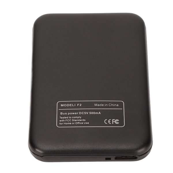 2,5-tums hårddiskhölje SATA till USB 3.0-adapter Plug and Play Svart extern hårddiskhölje med UASP