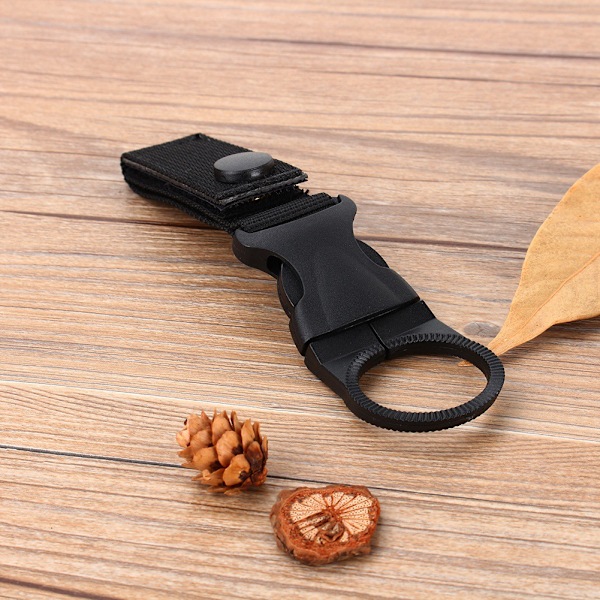 Utendørs nylon webbing spenne krok vannflaskeholder klips EDC