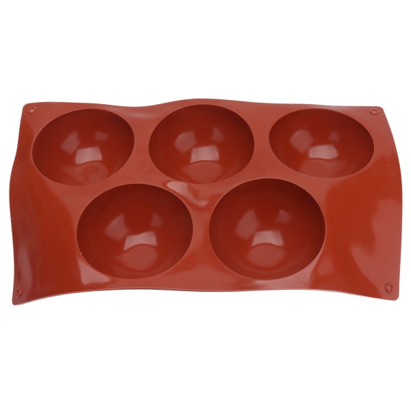 Halvkugle silikone 3D-form chokoladeform til fremstilling af chokoladekage Fudge Bageware Rund Donut