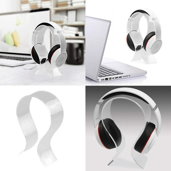 Universal Headphone Stativ - Bekvämt och Snyggt Stativ för Hörlurar