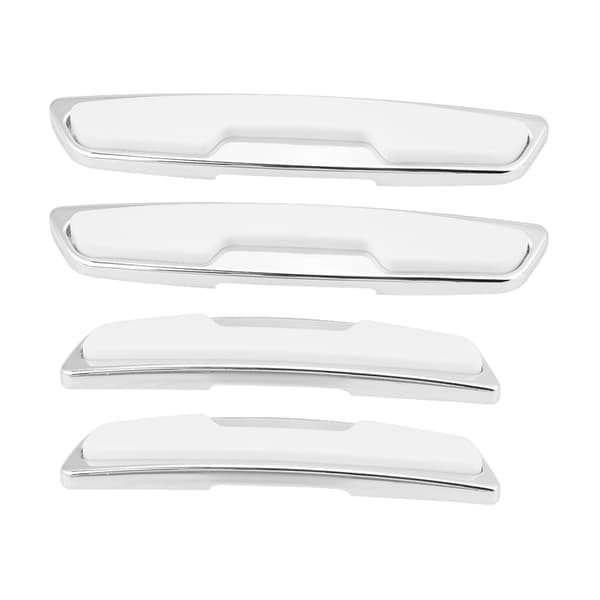 Universal Bil Dør Sidebeskytter Bumper Strips Guards Stickers Anti Kollision Bar Hvid