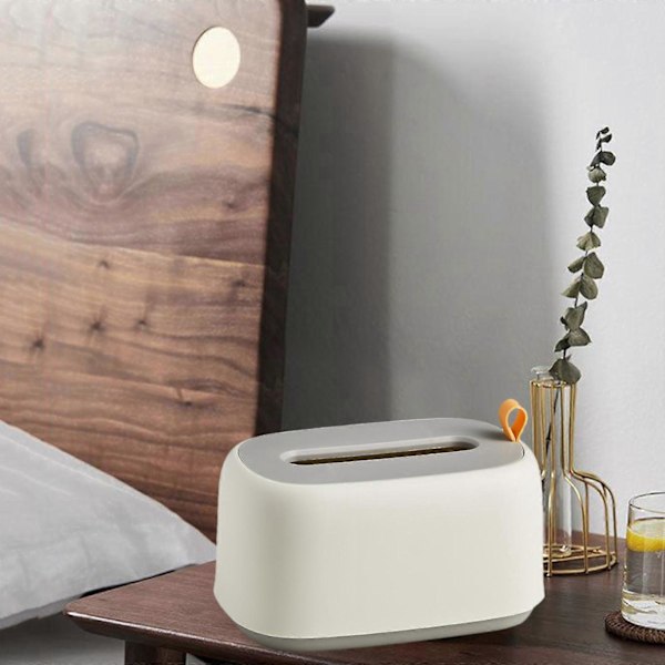 Servietholder Serviet Bo x Toiletpapir Dispenser Serviet Bo x Bordplade Skrivebord hvid