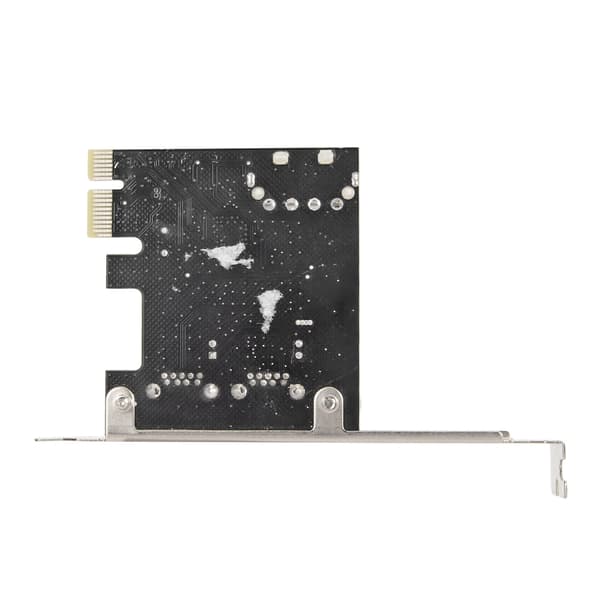PCIe til USB3.0 udvidelseskort 5 Gbps 2 porte 4-benet strømstik Plug and Play PCIe-controllerkort til Win Desktop PC