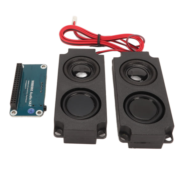 HiFi-lydkort I2S-grensesnitt I2C-kontroll WM8960 Chip 3,5 mm Jack Audio HAT-modul for RasPi-hovedkortdekoding