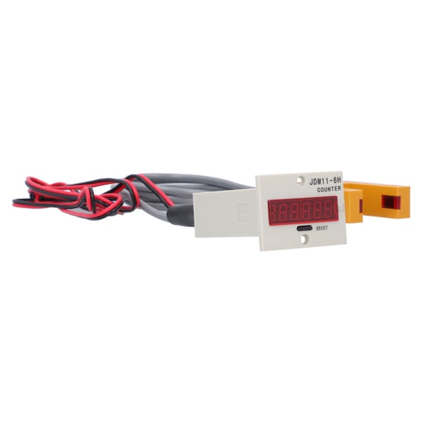 BERM Digital Display Teller Elektronisk Industriell Sensor Automatisk Induksjon BEM‑6H‑30E4‑CTDC12-24V