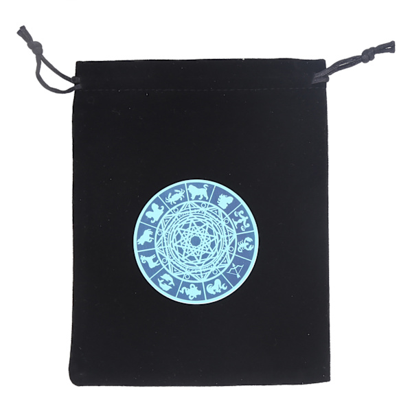 15 x 11,5 cm Tarot Bag Pouch Spillekort Smykker Mynter Tilbehør Oppbevaring Snøring Bag1