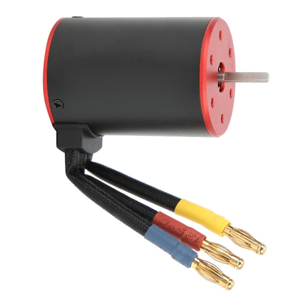 3650‑4300kv Vattentät Borstlös Motor med 4mm Bananpluggfäste för 1/10 RC Bil Lastbil Crawler