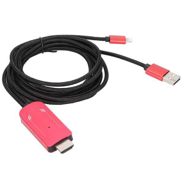 Videoadapterkabel IOS-grænseflade til High Definition Multimedia Interface 1080P High Definition Video Converter Kabel