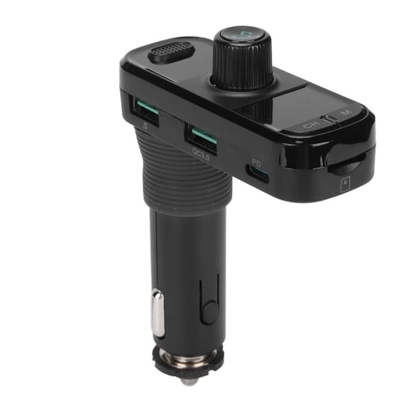 BC70 Bluetooth 5.0 FM-sändare Handsfree-samtal Trådlös Bluetooth-radioadapter med mikrofon för bil
