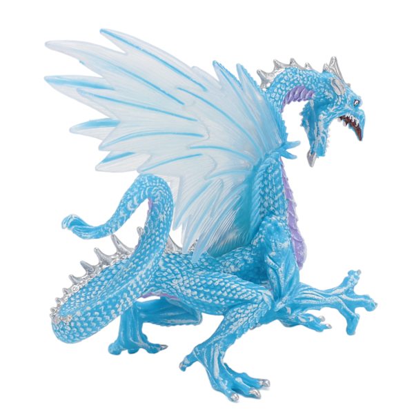 Flyvende dragemodel realistisk gammel dragefigur legetøjssamling håndværk statisk ornament legetøj PL124 249