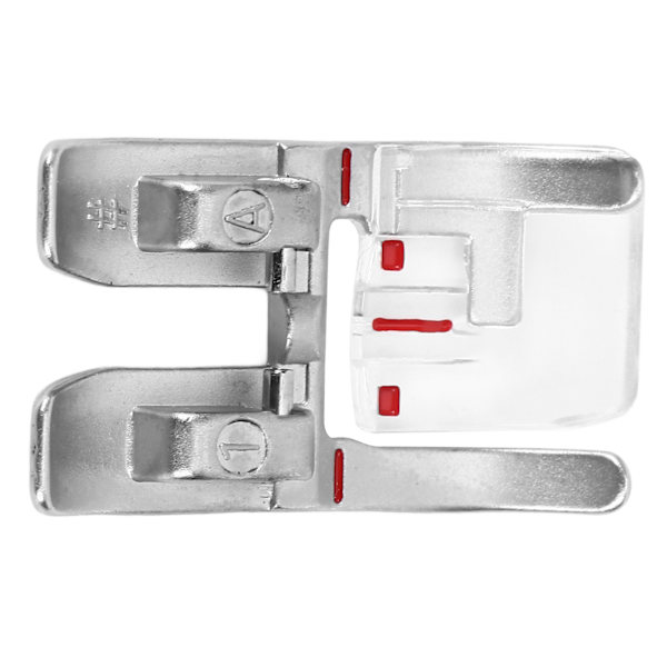 Til Pfaff syning Trykfod Klart design 3,2x1,9 cm Udskiftelig rustfrit stål materiale Symaskine Quiltefod